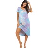 Tie Dye Blue Purple