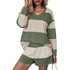 Army Green White Combo