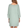 image:imageEkouaer Nightgowns for Women Deep V Neck Sleep Shirt Oversized Night Shirt  Short Sleeve Sleep Dress Plus Size Sleepwear Sexy Boyfriend Loungewear Ladies Soft Night Dress Home Daily Wear SeasideLight Green