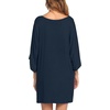 image:imageEkouaer Nightgowns for Women Deep V Neck Sleep Shirt Oversized Night Shirt  Short Sleeve Sleep Dress Plus Size Sleepwear Sexy Boyfriend Loungewear Ladies Soft Night Dress Home Daily Wear SeasideNavy