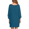 image:imageEkouaer Nightgowns for Women Deep V Neck Sleep Shirt Oversized Night Shirt  Short Sleeve Sleep Dress Plus Size Sleepwear Sexy Boyfriend Loungewear Ladies Soft Night Dress Home Daily Wear SeasideBlue Green