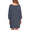 image:imageEkouaer Nightgowns for Women Deep V Neck Sleep Shirt Oversized Night Shirt  Short Sleeve Sleep Dress Plus Size Sleepwear Sexy Boyfriend Loungewear Ladies Soft Night Dress Home Daily Wear SeasideGrey Letters