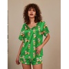 image:imageEkouaer Silk Pajama for Women Short Sleeve Satin Pj Set Two Piece XSXXL  loungewear or daily wearValentines Day Bridal Party Honeymoon Vacation and Anniversaries Gift walkingenjoying coffeeTiger  Polka Dots