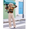 image:imageEkouaer Womens Mesh Long Sleeve Tops Fall Fashion Crew Neck Slim Fit Shirts  Floral Pattern Sheer Tulle See Though Tees Going Out Clothes Super Stretchy Outfits Thermal Tops Night Out UnderscurbsTie Dye Print