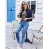 image:imageEkouaer Womens Mesh Long Sleeve Tops Fall Fashion Mock Neck Slim Fit Shirts  Mock Turtleneck Floral Pattern Sheer Tulle Night Out Clothes Stretchy See Though Outfits Sexy Thermal BlousesFloral Fierce