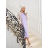image:imageEkouaer 2 Pack Womens Long Sleeve Nightgown with Pockets Mumu DressesPink FlowerPurple Floral