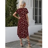 image:imageEkouaer 3 Pack Long Nightgowns for Women House Dress with Pocket Moo MoosPurple FlowerGreen FlowerWine Red Flower