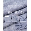image:imageEkouaer Long Sleeve Nightgowns for Women Soft Knit House Dress SleepshirtsBlue
