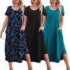 Black/Blue Green/Navy Blue Flowers