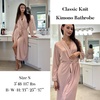 image:imageEkouaer Womens Robes Lightweight Soft Knit Bathrobe Full Length SleepwearMisty Rose