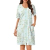 Light Green Floral