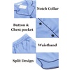 image:imageEkouaer Womens Silk Satin Pajamas Set Short Sleeve Sleepwear S5X Plus SizeBlue With Navy Blue Piping
