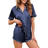 Blue and White Polka Dots