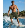 image:imageEkouaer 9 Inch Mens Swim Trunks with Compression Liner 2 in 1 Board ShortsArmy Green