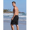 image:imageEkouaer 9 Inch Mens Swim Trunks with Compression Liner 2 in 1 Board ShortsBlack