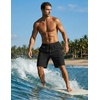 image:imageEkouaer 9 Inch Mens Swim Trunks with Compression Liner 2 in 1 Board ShortsBlack