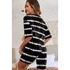 image:imageEkouaer Lounge Sets 2 Piece Summer Outfits 2026 Oversized Biker Short SetsBlack2