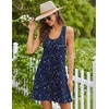image:imageEkouaer Nightgowns for Women Cotton Night Gown Tank Sleeveless Sleep DressNavy Stars
