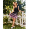 image:imageEkouaer Nightgowns for Women Sleeveless Sleep Shirt Tank V Neck Night GownCherry Blossoms