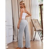image:imageEkouaer Pajama Pants Women 2026 Soft Pj Bottom Wide Leg Lounge Sleep PantsLight Grey