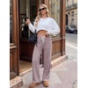 image:imageEkouaer Pajama Pants Women 2026 Soft Pj Bottom Wide Leg Lounge Sleep PantsPink