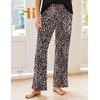 image:imageEkouaer Pajama Sets for Women 2 Piece Short Sleeve Pj V Neck Chest PocketBlack Cheetah
