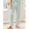 image:imageEkouaer Pajama Sets for Women 2 Piece Short Sleeve Pj V Neck Chest PocketGreen Daisy