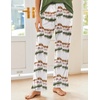 image:imageEkouaer Pajama Sets for Women 2 Piece Short Sleeve Pj V Neck Chest PocketOmbre Green