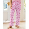 image:imageEkouaer Pajama Sets for Women 2 Piece Short Sleeve Pj V Neck Chest PocketPink Bow Tie