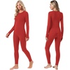 image:imageEkouaer Thermal Underwear for Women Long Johns Base Layer Winter ClothesRed