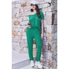 image:imageEkouaer Viscose from Bamboo Womens Pajama Sets Super Soft Short Sleeve Button Top and Pants Pj Sleepwear Sets SXXLGreen