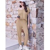 image:imageEkouaer Viscose from Bamboo Womens Pajama Sets Super Soft Short Sleeve Button Top and Pants Pj Sleepwear Sets SXXLKhaki