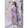 image:imageEkouaer Viscose from Bamboo Womens Pajama Sets Super Soft Short Sleeve Button Top and Pants Pj Sleepwear Sets SXXLPurple