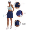 image:imageEkouaer Womens Active Performance Skort Lightweight Skirt for Golf TennisAnavy Blue