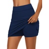 image:imageEkouaer Womens Active Performance Skort Lightweight Skirt for Golf TennisAnavy Blue