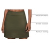 image:imageEkouaer Womens Active Performance Skort Lightweight Skirt for Golf TennisArmygreen