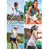 image:imageEkouaer Womens Active Performance Skort Lightweight Skirt for Golf TennisAwhite