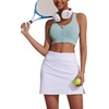 image:imageEkouaer Womens Active Performance Skort Lightweight Skirt for Golf TennisAwhite