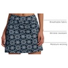 image:imageEkouaer Womens Active Performance Skort Lightweight Skirt for Golf TennisBlack Flower