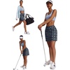 image:imageEkouaer Womens Active Performance Skort Lightweight Skirt for Golf TennisBlack Flower