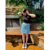 image:imageEkouaer Womens Active Performance Skort Lightweight Skirt for Golf TennisBlue Floral