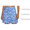 image:imageEkouaer Womens Active Performance Skort Lightweight Skirt for Golf TennisBlue Flower