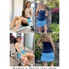 image:imageEkouaer Womens Active Performance Skort Lightweight Skirt for Golf TennisBlue Ocean