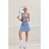 image:imageEkouaer Womens Active Performance Skort Lightweight Skirt for Golf TennisBlue Pattern