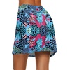 image:imageEkouaer Womens Active Performance Skort Lightweight Skirt for Golf TennisBlue Pink Leopard