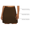 image:imageEkouaer Womens Active Performance Skort Lightweight Skirt for Golf TennisBrown