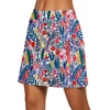 image:imageEkouaer Womens Active Performance Skort Lightweight Skirt for Golf TennisColorful Leaf Print