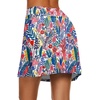 image:imageEkouaer Womens Active Performance Skort Lightweight Skirt for Golf TennisColorful Leaf Print