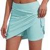 image:imageEkouaer Womens Active Performance Skort Lightweight Skirt for Golf TennisGreen