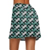 image:imageEkouaer Womens Active Performance Skort Lightweight Skirt for Golf TennisGreen Flower